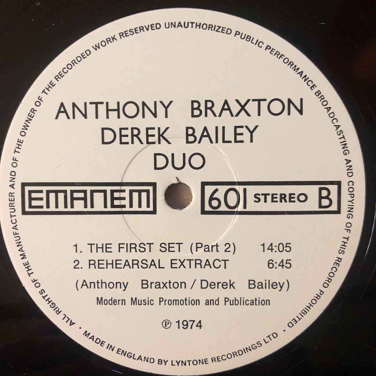 Anthony TW112 derek bailey anthony braxton steve lacy evan parker